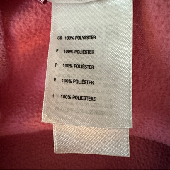 The North Face Girls XL Pink Quarter Zip Fleece Pullover Sweater - Picture 6 of 7